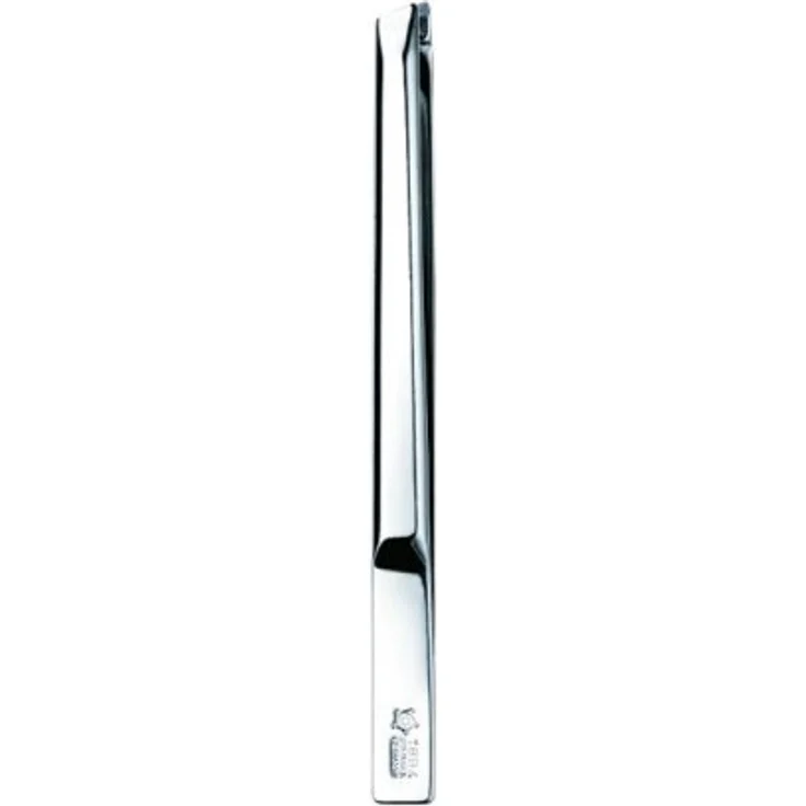 Pfeilring Pinzette schräg 80 mm, Größe: 80 mm, Form: schräg, aus vernickeltem Solinger Stahl – Bild 1