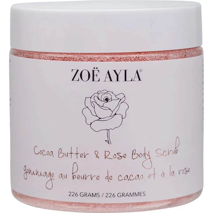 Zoeayla Zoë Ayla Kakaobutter und Rosen Körperpeeling 226 g 