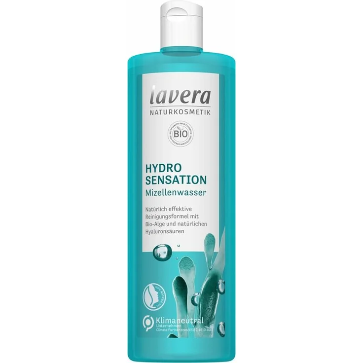lavera Hydro Sensation - Mizellenwasser 400ml Gesichtswasser 400 ml mit reinigender Wirkung – Bild 1