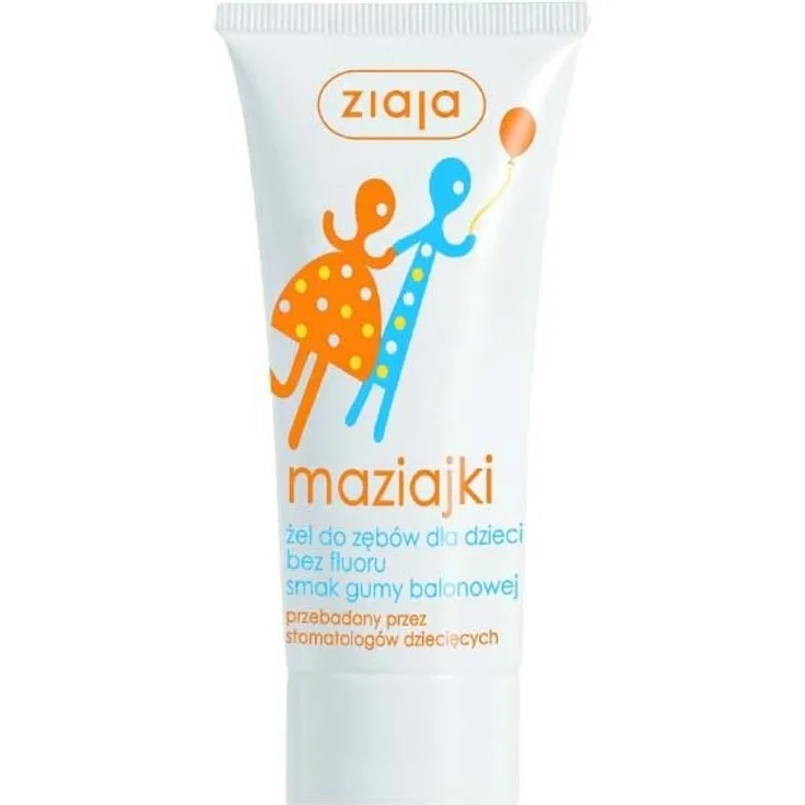 Ziaja Maziajki Zahnpasta Für Kinder Ohne Fluor Bubblegum