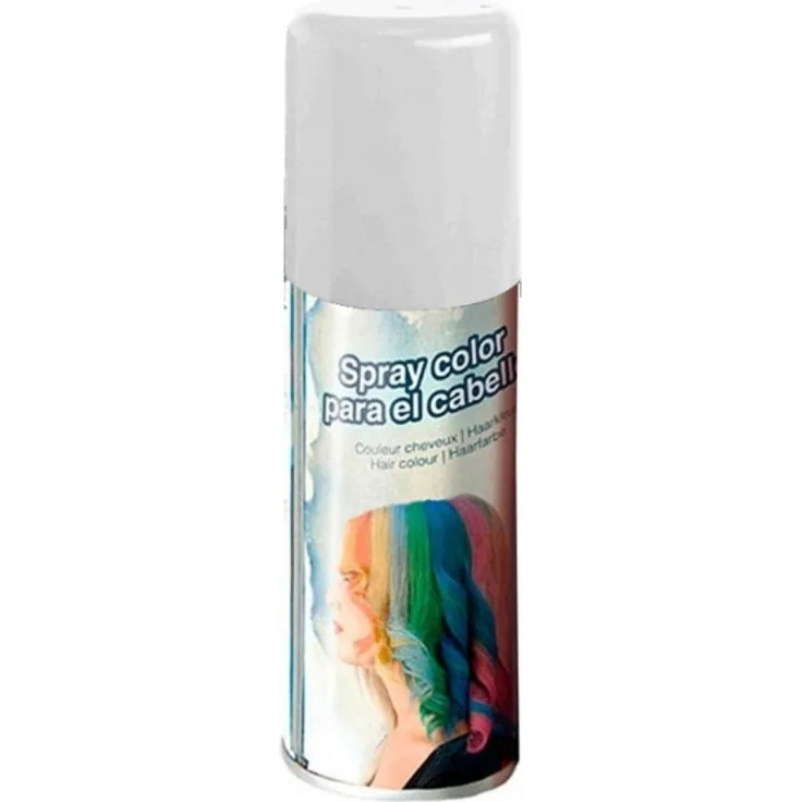 Fiestas guirca Haarspray Neon 125 ml Weiß