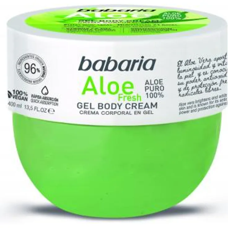 BABARIA ALOE FRESH BODY CREAM GEL 400 ml