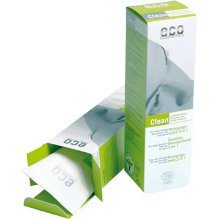 Eco Cosmetics Reinigungsmilch 3In1 125 ml, für Damen und Herren