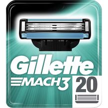 Bild für Gillette Mach3 Rasierklingen 20 Stück