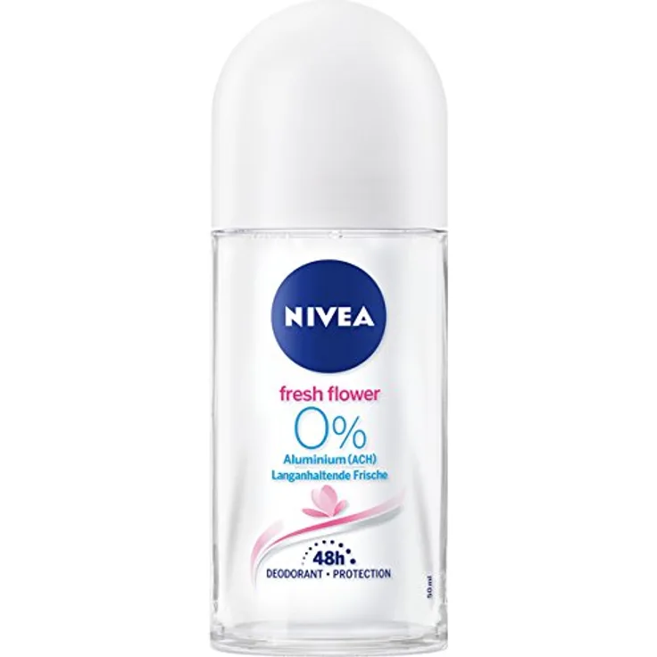 Nivea Fresh Flower Deo Roll On im 6x 50 ml