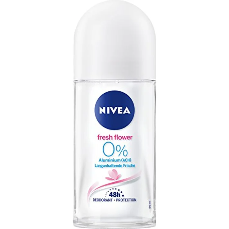 Nivea Fresh Flower Deo Roll On im 6x 50 ml