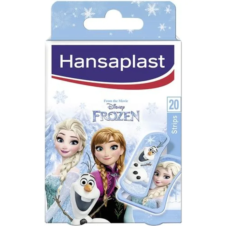 Beiersdorf Hansaplast Kids Frozen Strips 20 St., schmerzlos zu entfernen und hautfreundlich