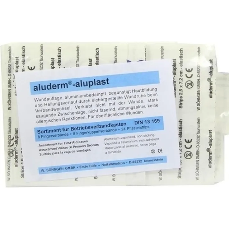Söhngen Aluderm aluplast Fingerverb.Sortiment groß 2009 40 St.