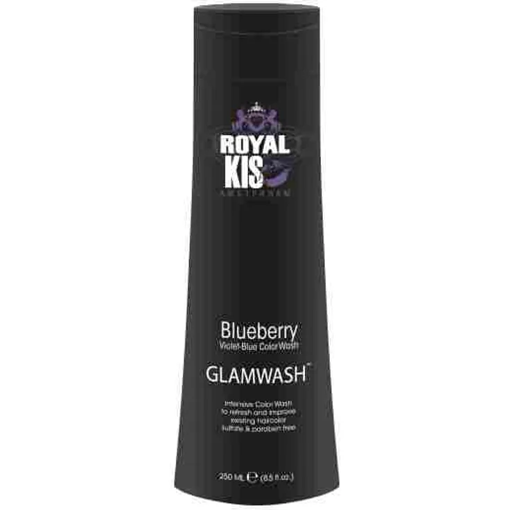KIS Royal KIS Glampoo Intensive Colorwash Farbshampoo Blueberry Violet Blue 250 ml