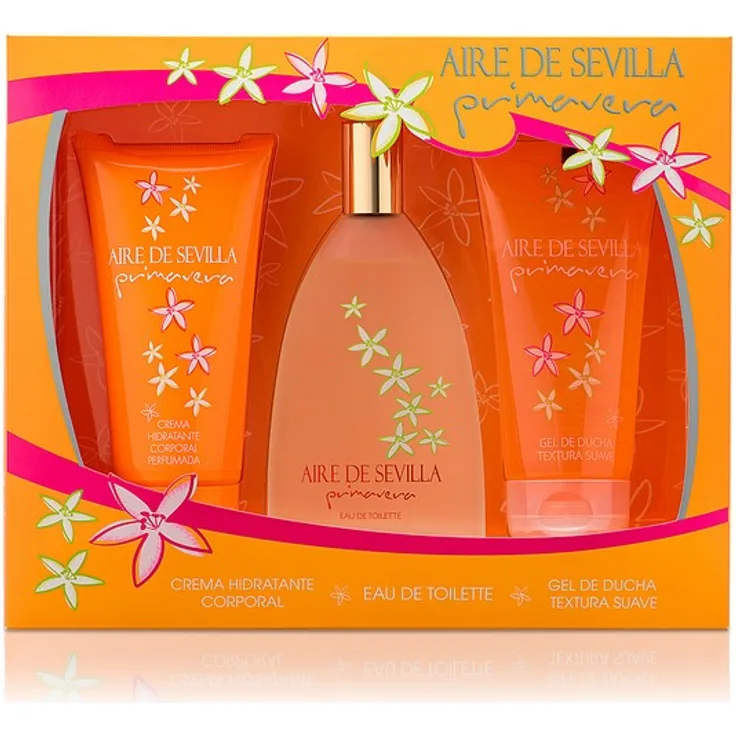 Aire De Sevilla Primavera EdT 150 ml + Duschgel + Bodylotion