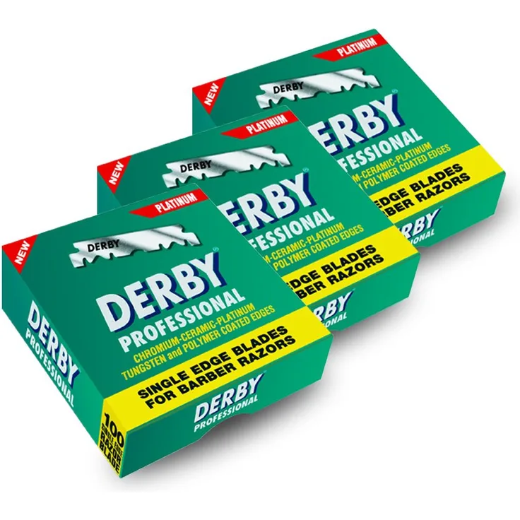 Derby Barba Professional Rasierklingen, 300 Stück