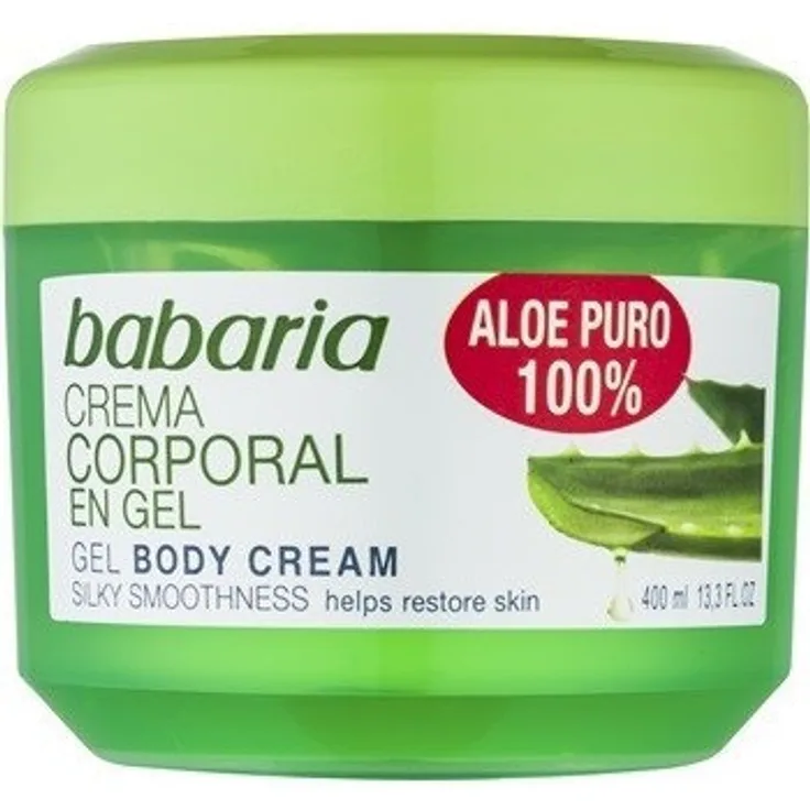 Aloe Vera 100% Natural Gel Corporal Reparador 400 ml 
