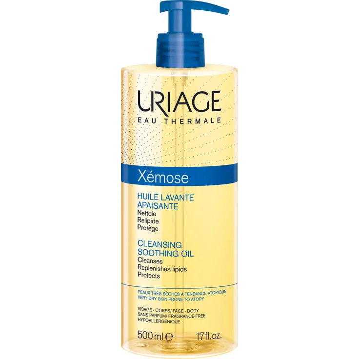 Uriage Öl Xémose Huile Lavante Apaisante 500 ml, für Damen und Herren empfohlen