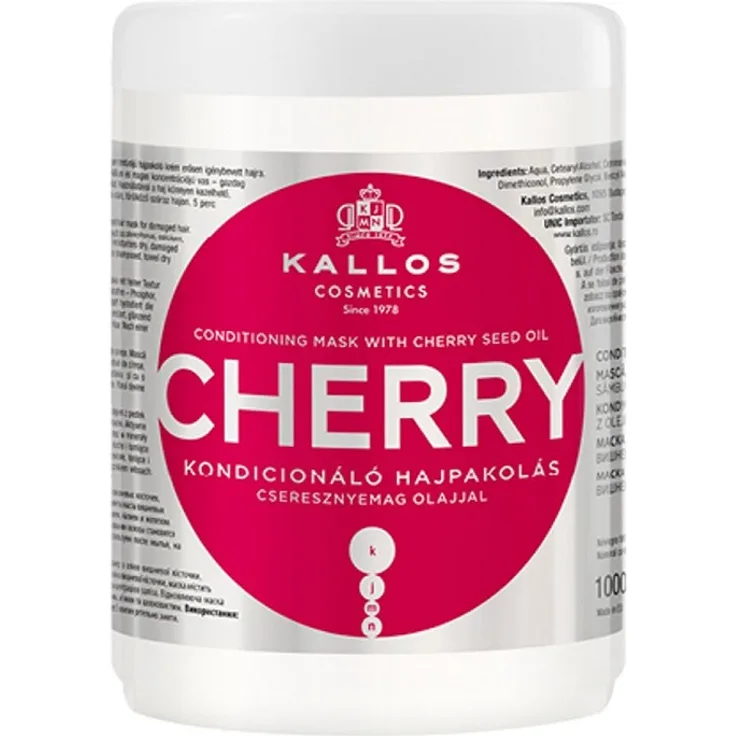 Kallos Cherry Conditioning Hair Mask 1000 ml