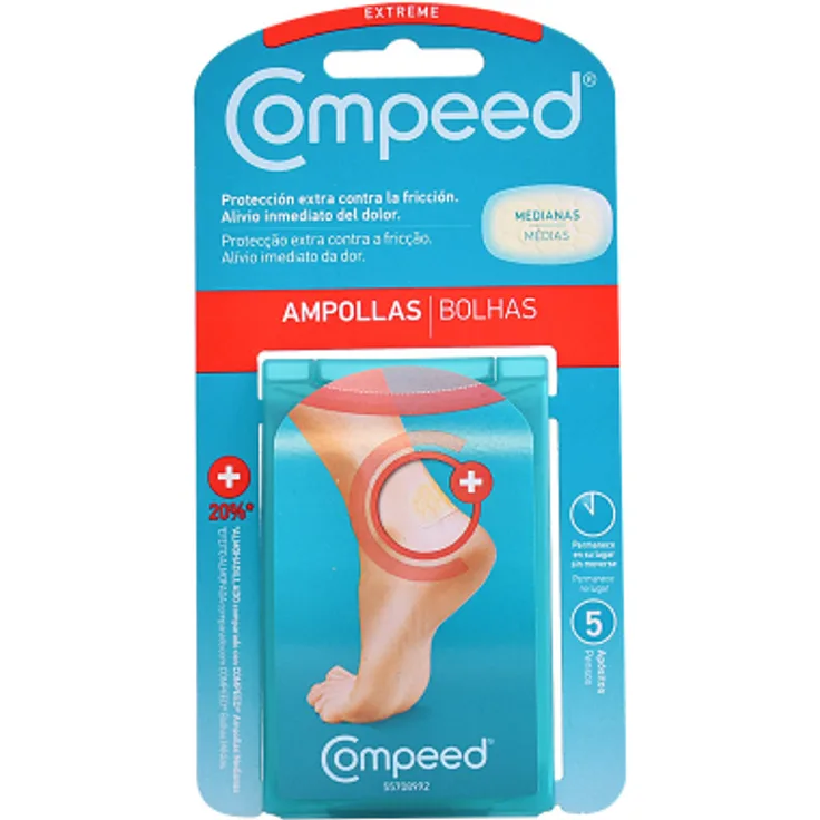 AMPOLLAS extreme 5 apósitos