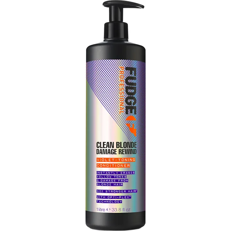 Fudge Clean Blonde Damage Rewind Violet Toning Conditioner 1000 ml