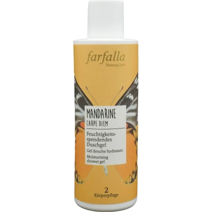 Farfalla Feuchtigkeitsspendendes Duschgel Mandarine 200 ml