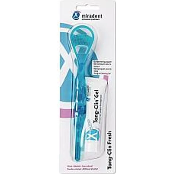 Miradent Produkte Miradent Produkte miradent Tong-Clin fresh Zungenreinigungsset Mundpflege 1.0 pieces – Bild 1