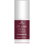 Alessandro Striplac Peel or Soak 127 Midnight Red 8 ml, Farbton: Rot