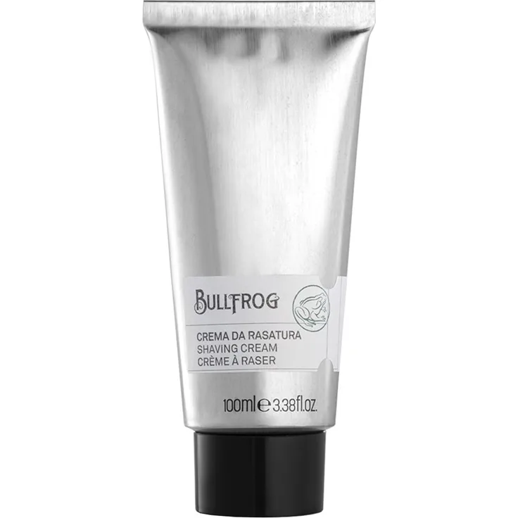 Bullfrog Shaving Cream Secret Potion N.1 Nomad Edition feuchtigkeitsspendend mit frischen Zitrusakzenten 100 ml