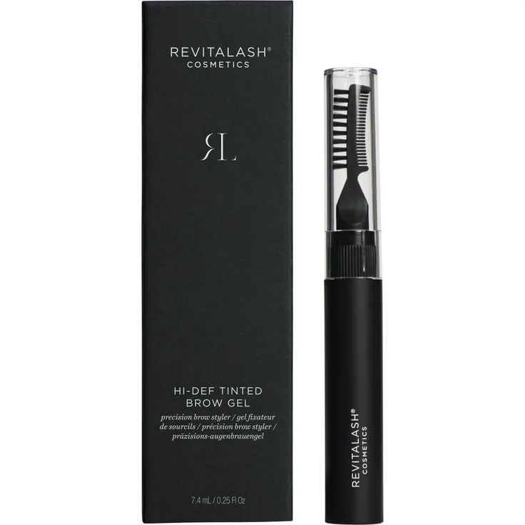RevitaLash Augen Make-up Hi-Def Tinted Brow Gel Soft Brown Augenbrauengel 7,4 ml, Farbton Braun, verdichtend