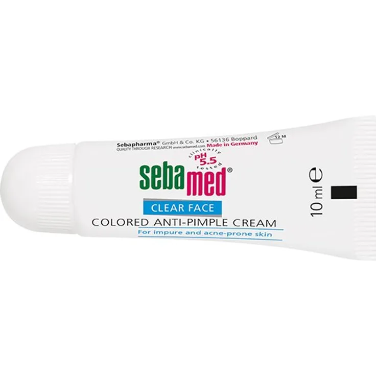 Sebamed Clear Face Colored Anti-Pimple Cream 10 ml mit einer reinigenden Wirkung