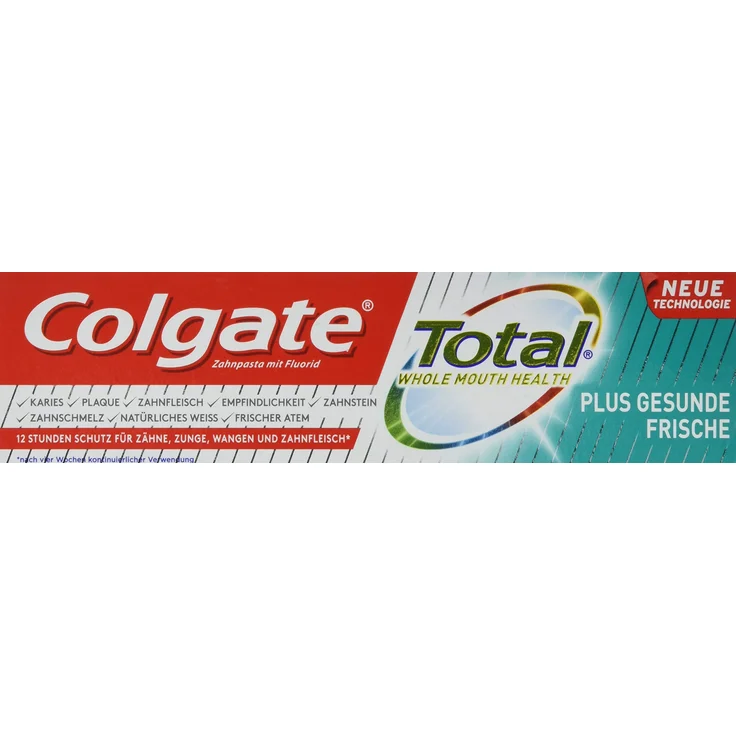 Colgate Total Plus Gesunde Frische 75 ml, für die tägliche Zahnreinigung – Bild 2