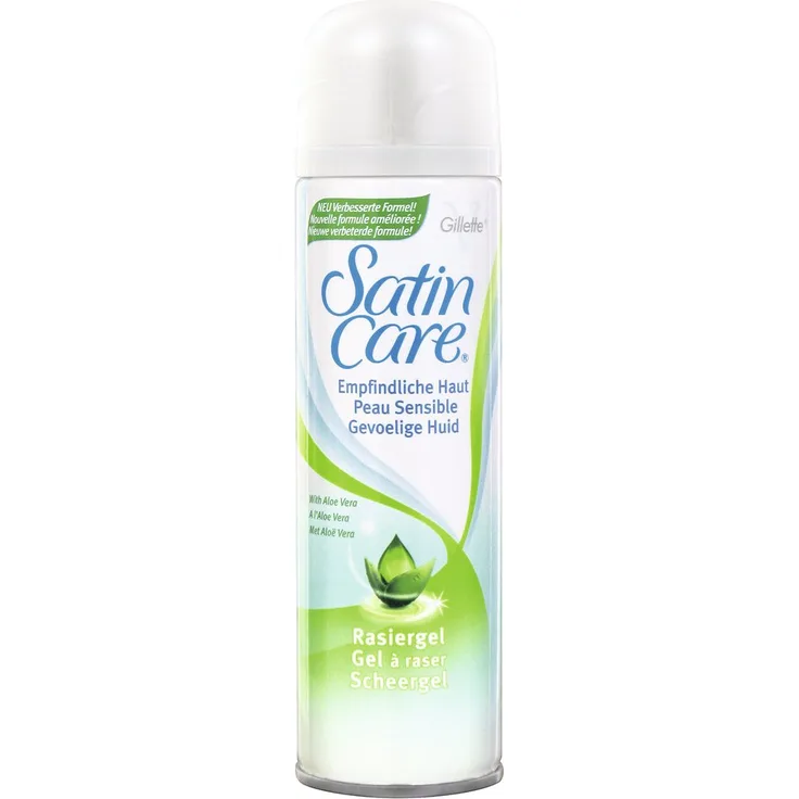 Gillette SatinCare Sensitive Rasiergel 6 x 200 ml 
