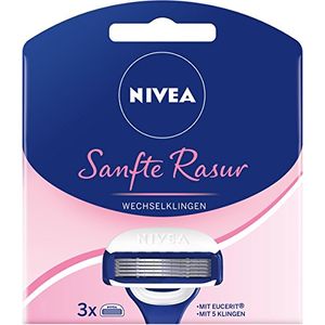 Image for NIVEA Sanfte Rasur Wechselklingen im 1er Pack (1 x 3 Stück)