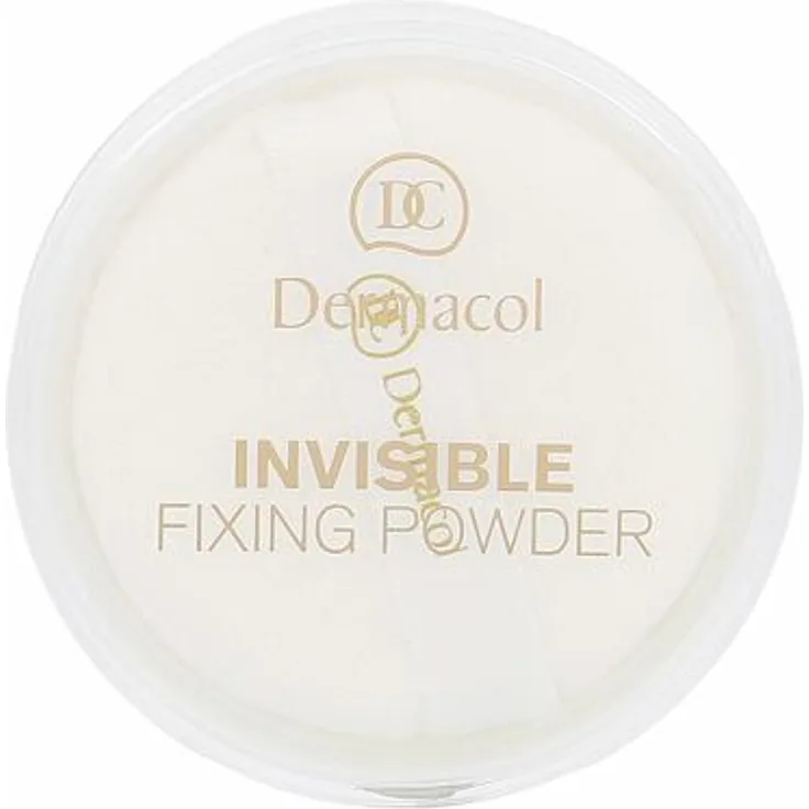 Dermacol Invisible Fixing Powder Transparenter Fixierpuder 13 g Farbton White