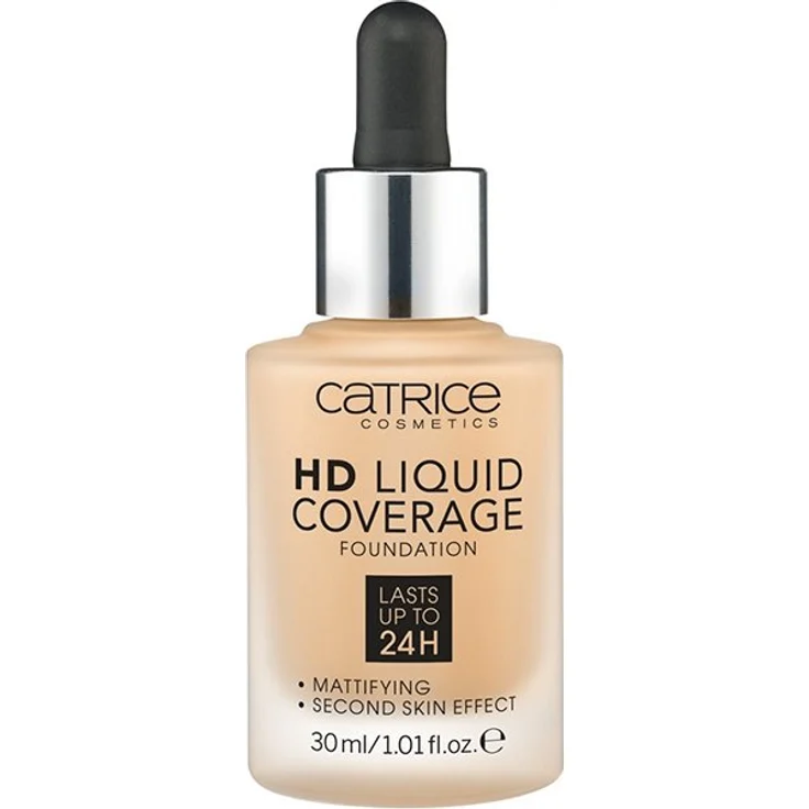 Catrice Hd Liquid Coverage Foundation 036 Hazelnut Beige 30 ml – Bild 1