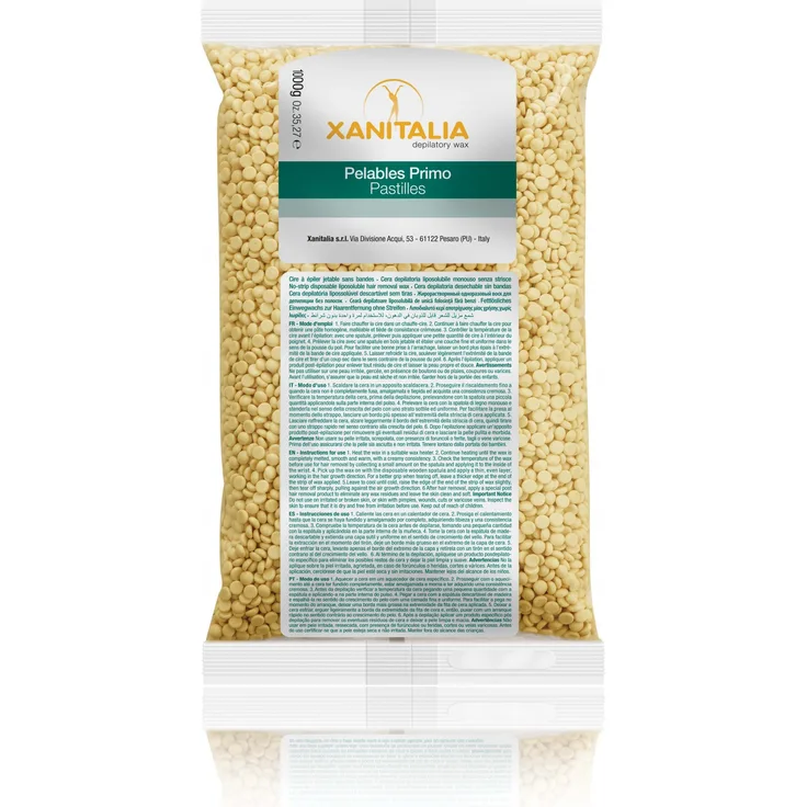 XanitaliaPro Brasilian System Wax-Perlen Argan 1000g