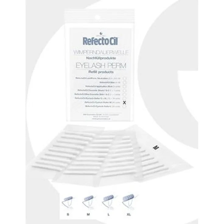 RefectoCil Eyelash Perm Wimpernrollen S 36 Stück Perm Refill Roller Dekorative Kosmetik Make-up Accessoires