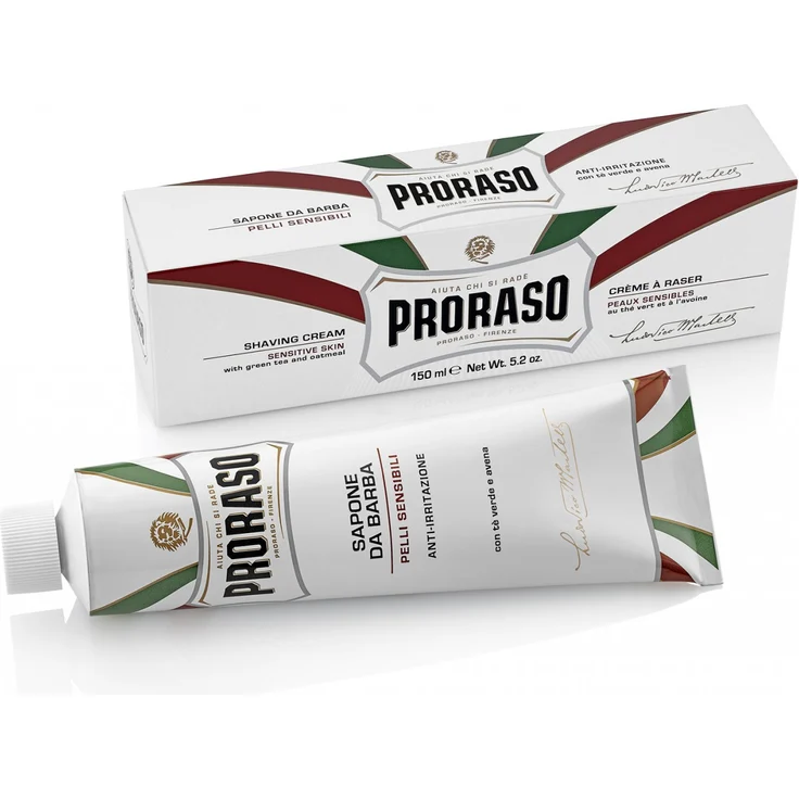 Proraso White Shaving Cream Pelli Sensibili, 1er Pack (1 x 150 ml) – Bild 2