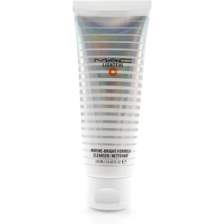 MAC Cosmetics Lightful C MarineBright Formula Cleanser 100 ml mit porenreinigender Wirkung für unreine Haut, Mischhaut
