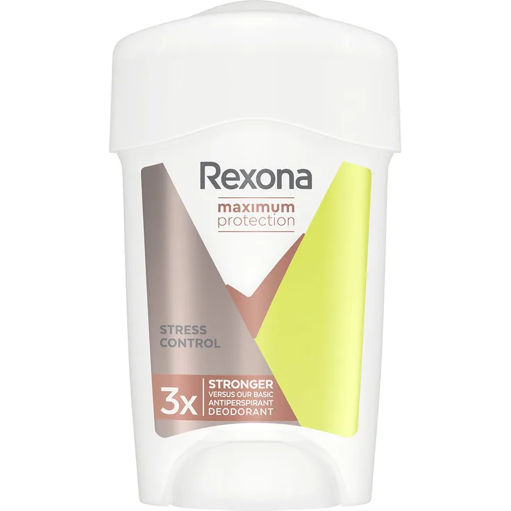 Rexona Maximum Protection Anti-Transpirant Cremestick für langanhaltende Frische Stress Control 48-Stunden-Schutz 45 ml
