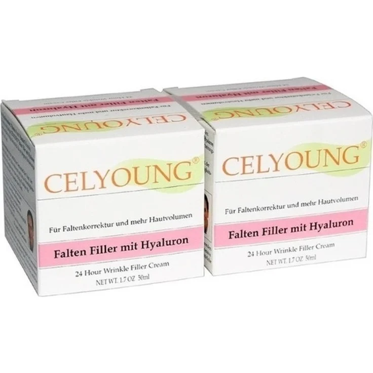 Celyoung Falten Filler M.Hyaluron Creme 100 ml – Bild 1