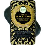Nesti Dante Luxury Black Soap mit Aktivkohle 250 g für Alle Hauttypen geeignet