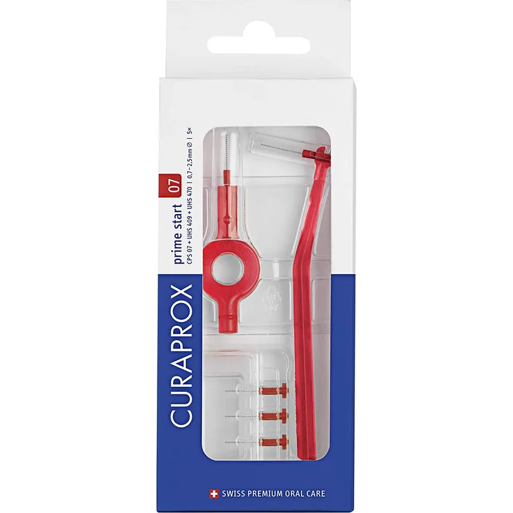 Curaprox Interdental Set CPS 07 mm rot 5+2 St 1 P