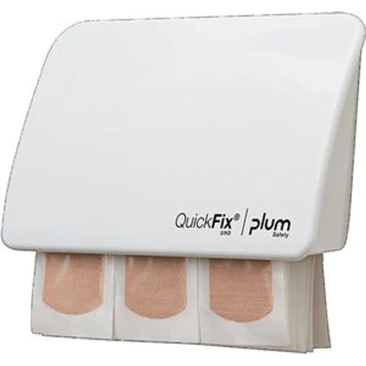 Plum Pflasterspender QuickFix Uno weiß 45er-Pack