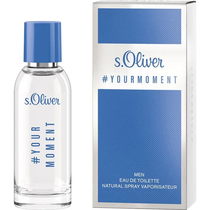s.Oliver #Your Moment Men Eau de Toilette (EdT) Herrenduft 50 ml