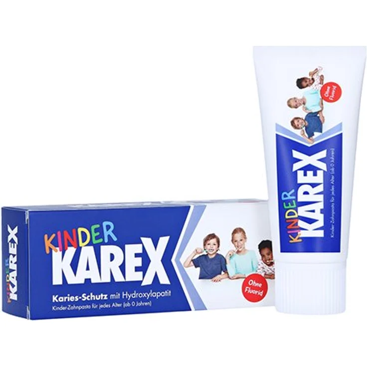 Karex Kinder Zahnpasta, für ein strahlendes Lächeln 50 ml – Bild 1
