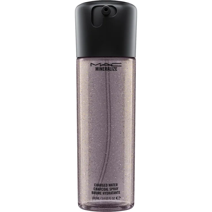 MAC Mineralize Charged Water Charcoal Spray 100 ml mit feuchtigkeitsspendender Wirkung für alle Hauttypen