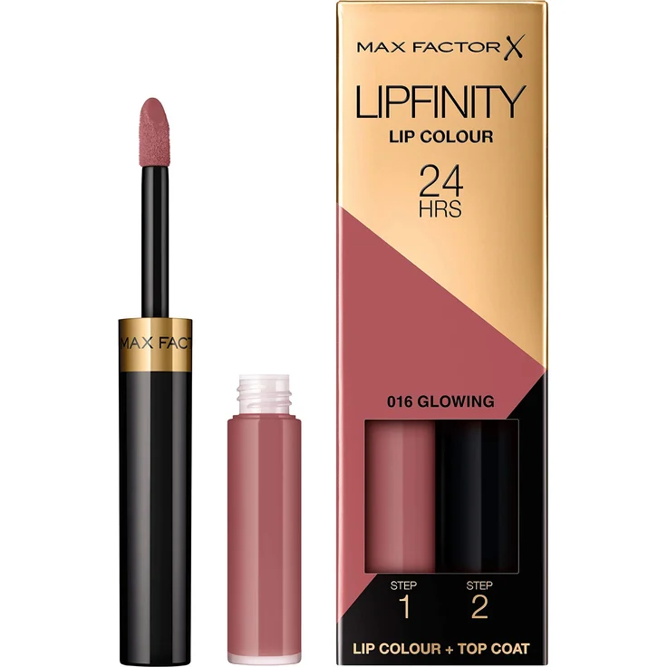 Max Factor Lipfinity 16 glowing, 2,3 ml & 1 X 1,9 ml Lip Kit – Bild 1
