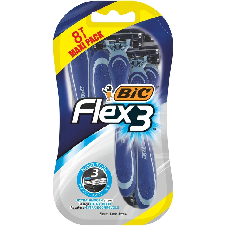 BIC Flex 3 Comfort Herrenrasierer  8 Stück