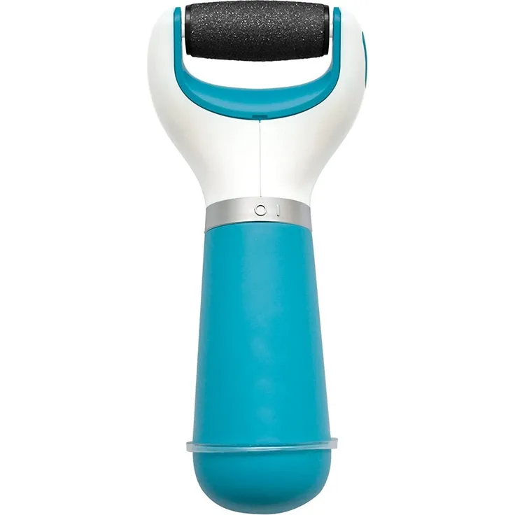 Scholl Velvet Smooth Express Pedi Diamond Blue, zur Behandlung von Hornhaut, für weiche Füße, einfache Handhabung, Batteriebetrieben