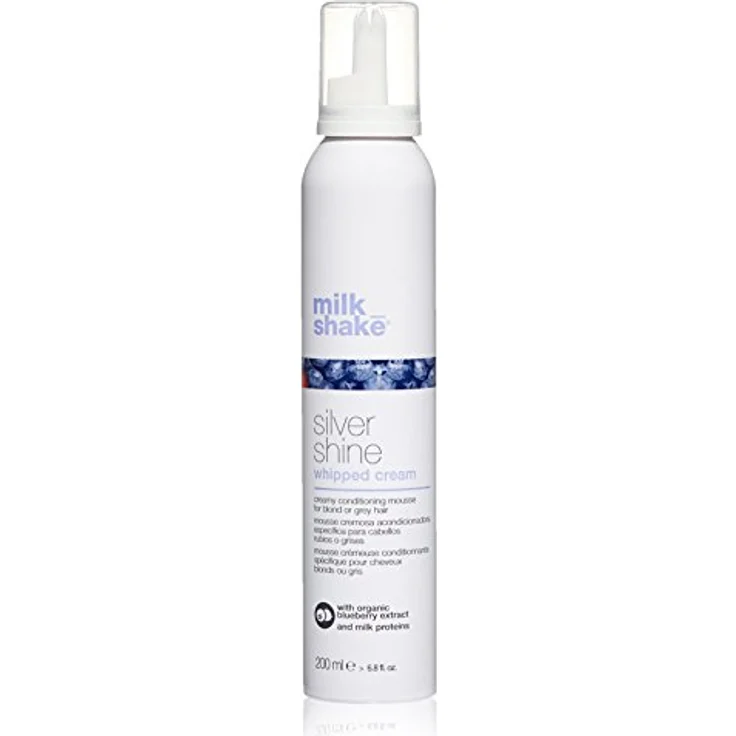 Milk_shake Silver Shine Whipped Cream Leave-In Schaum Conditioner 200 ml – Bild 1