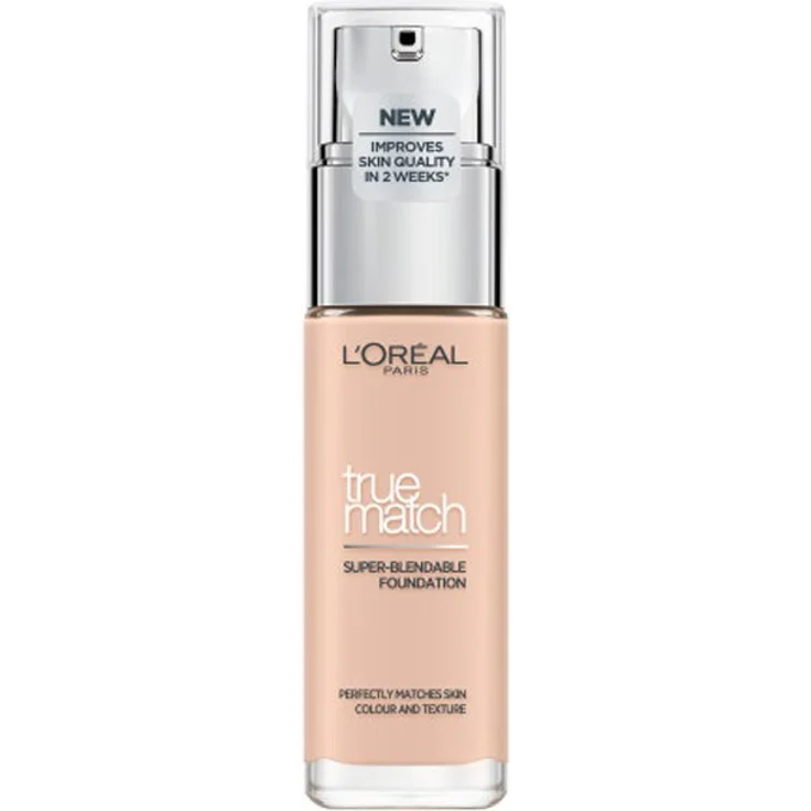 L'Oréal True Match Super-Blendable Foundation 0,5R / 0,5C Porcelaine Rose 30ml – Bild 1