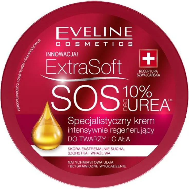 Eveline Extra Soft Sos Regenerierende Creme 175 ml mit einer pflegenden Wirkung