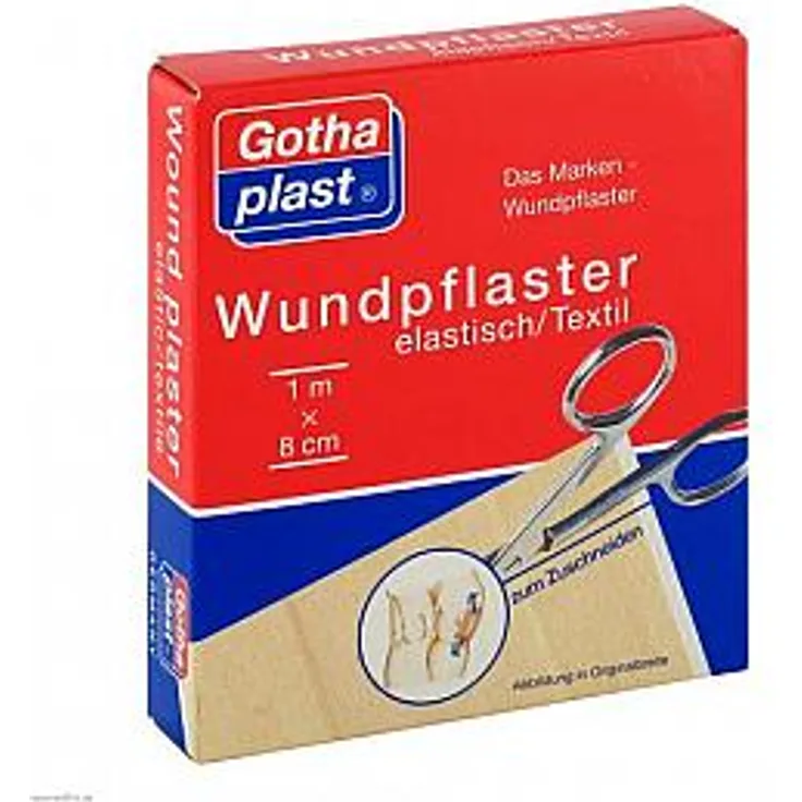 Gothaplast Gothaplast Wundpfl.elast.8 cmx1 m geschnitten, 1 m